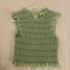 & Other Stories Green Blouse